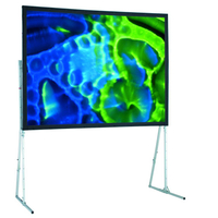 Écran pliant Ultime Draper complet avec des jambes standard 105 Diag. (51x91) - HDTV [16: 9]