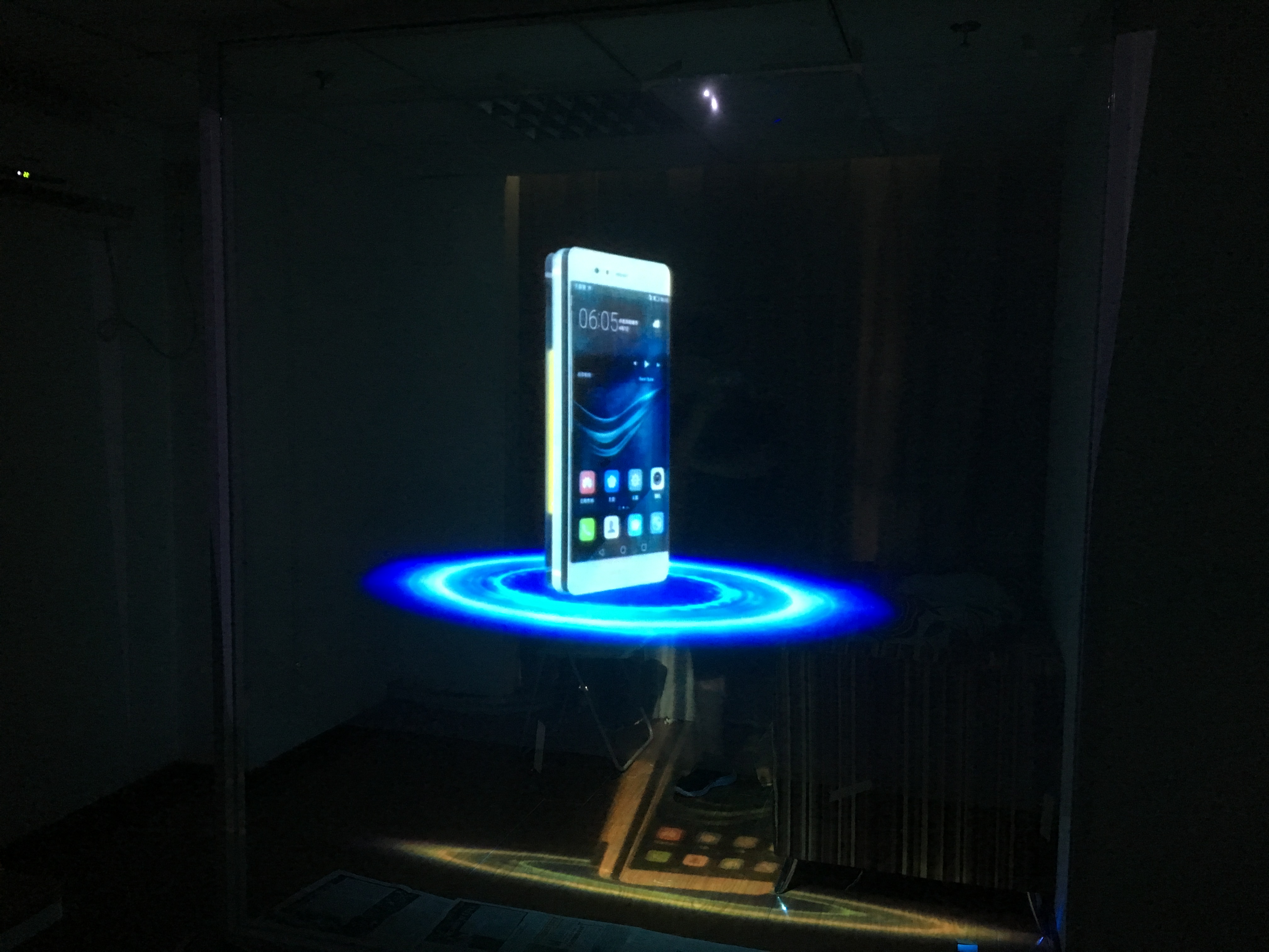 Film de projection holographique