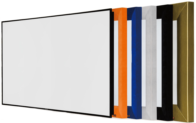 Couleur de cadre d'&eacute;cran de cadre fixe