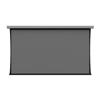 Innovations d'écran Solo Pro 2 Rejet de lumière ambiante, batterie lithium-ion, écran de projecteur tendu acoustiquement transparent - 100 "(49x87) - 16: 9 - Slate 1.2 - SPT100SL12