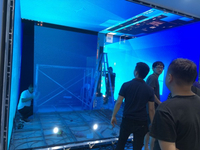 Foil de miroir à rouleau de 200 mètres pour le fantôme de la grotte LED immersive 